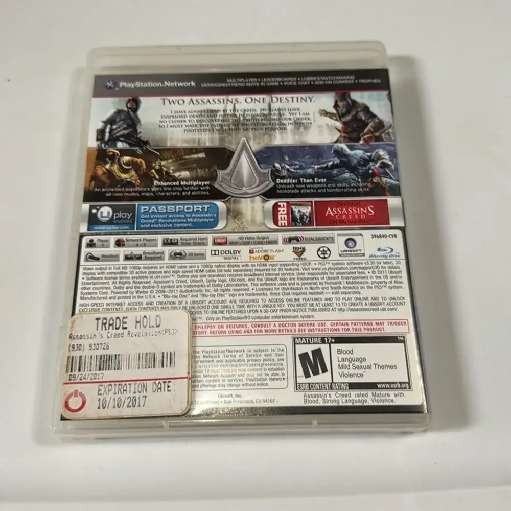 PS3 Assassin's Creed Revelations Signature Edition Sony PlayStation 3 USED
